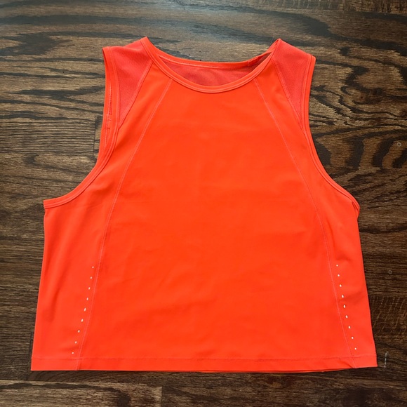 lululemon athletica Tops - Lululemon Cropped Sculpt Tank Top Size 4